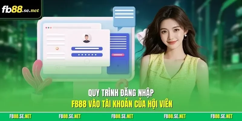 Quy trình đăng nhập FB88 vào tài khoản của hội viên
